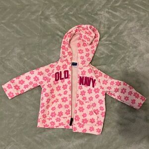 Of why pink and white flower sweater 3-6 months